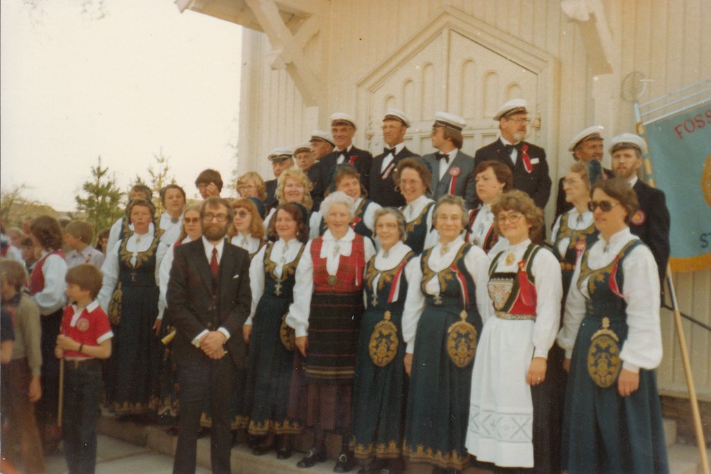 Koret med Håkon Rusten, 1980